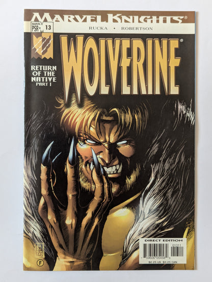 Wolverine #13 Marvel Comic Book