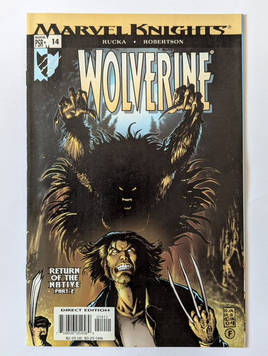 Wolverine #14 Marvel Comic Book