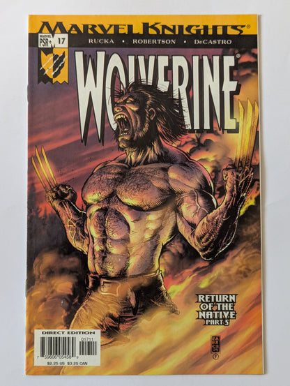 Wolverine #17 Marvel Comic Book