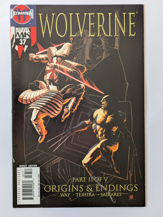 Wolverine #37 Marvel Comic Book