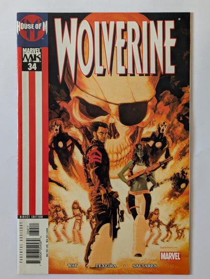 Wolverine #34 Marvel Comic Book