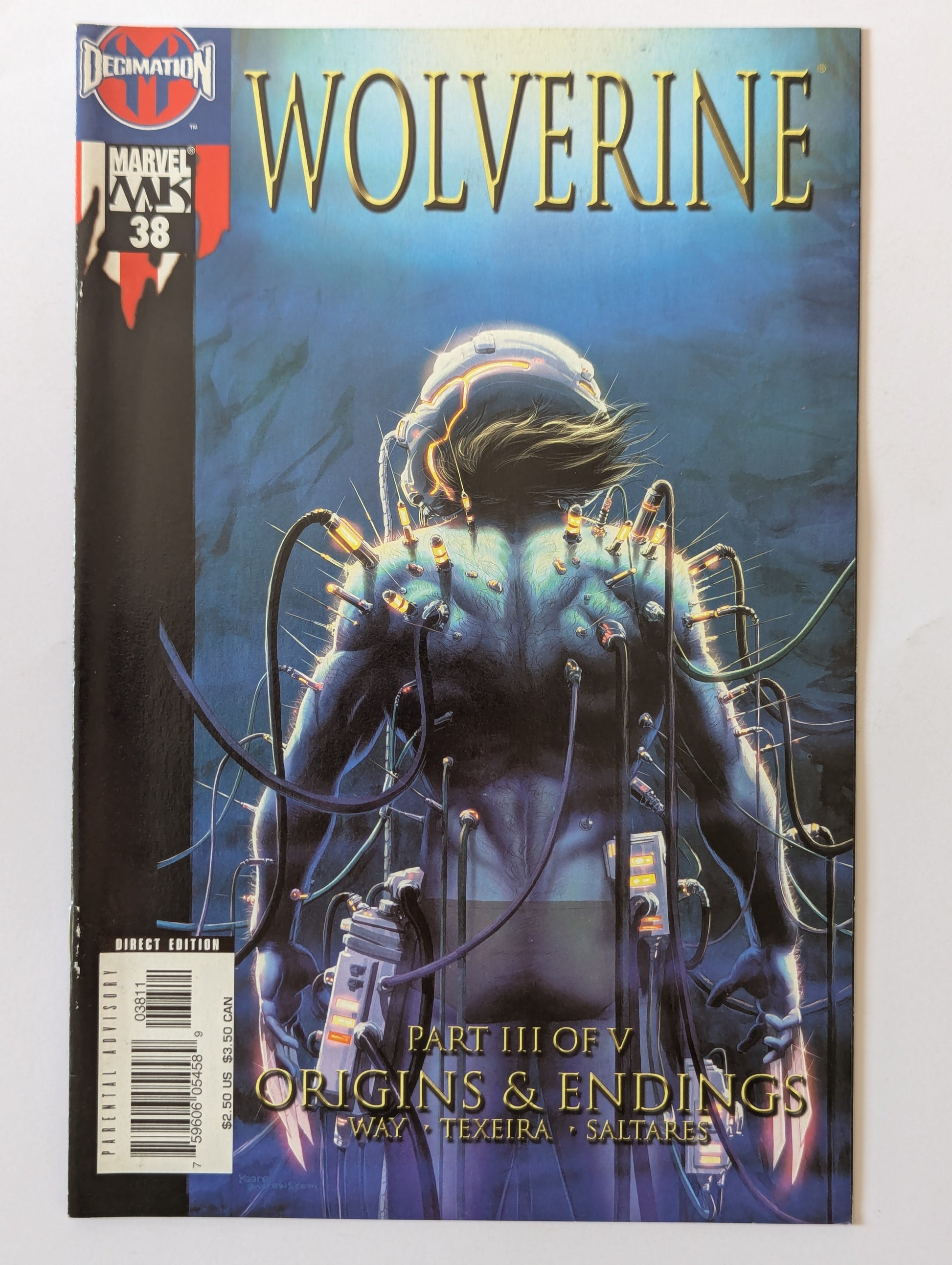 Wolverine #38 Marvel Comic Book