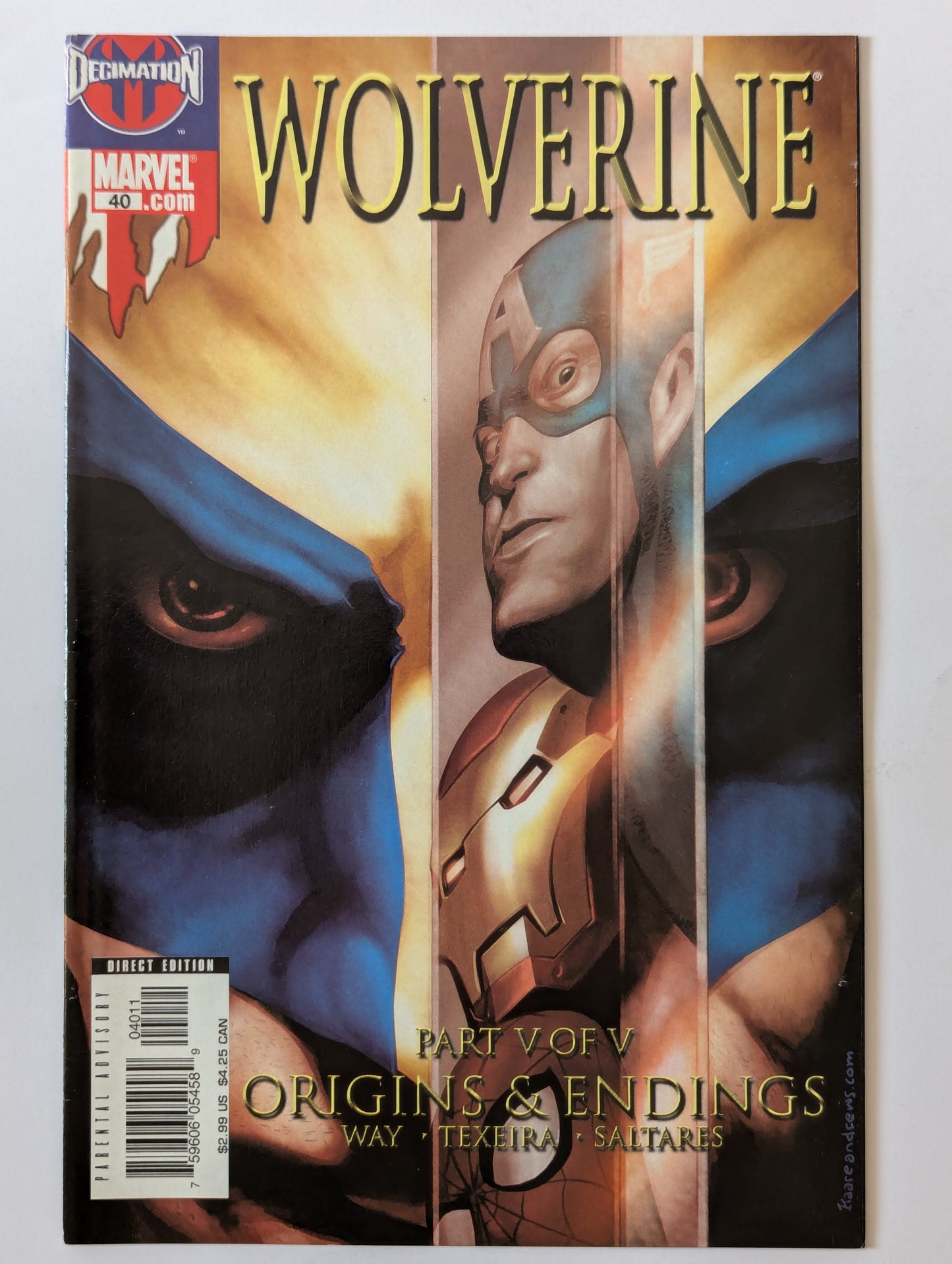 Wolverine #40 Marvel Comic Book