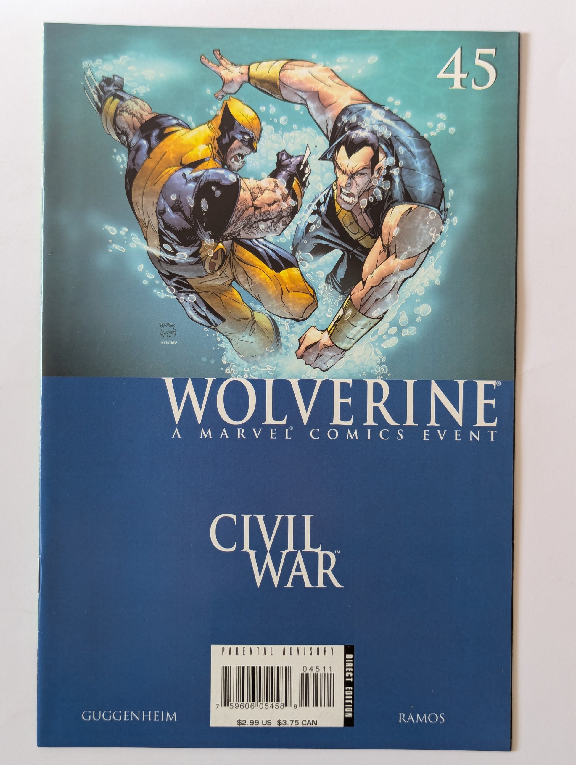 Wolverine #45 Marvel Comic Book