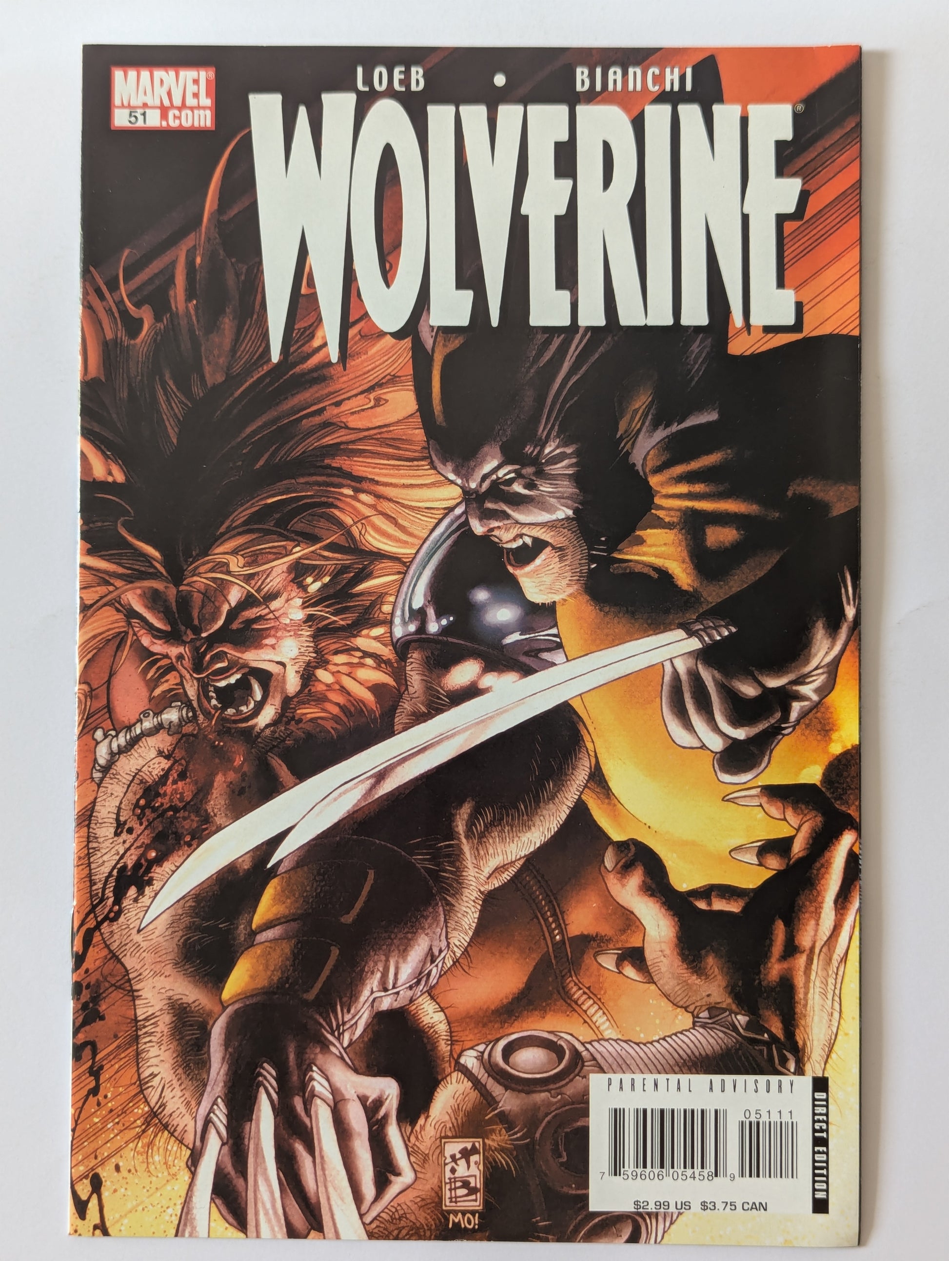 Wolverine #51 Marvel Comic Book