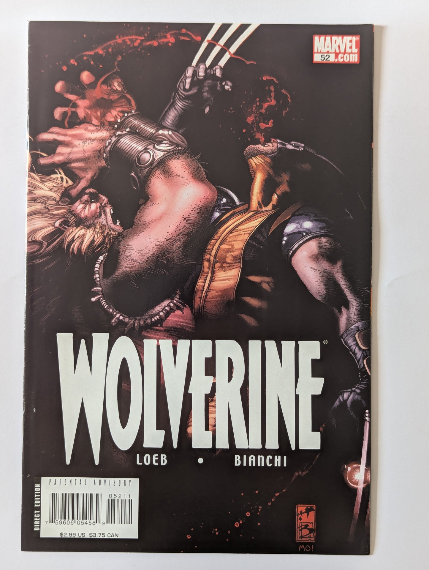 Wolverine #52 Marvel Comic Book