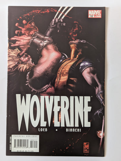 Wolverine #52 Marvel Comic Book