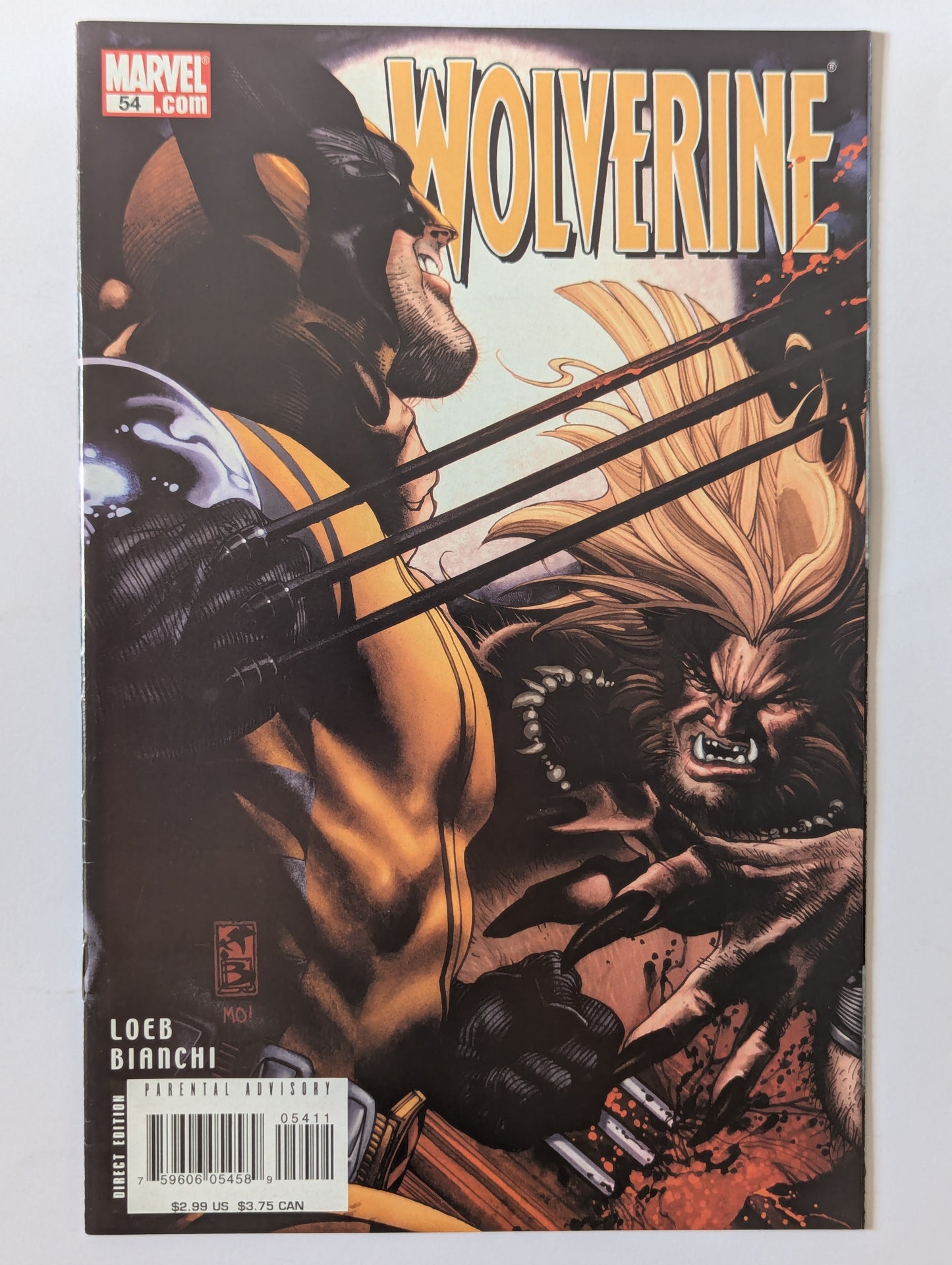 Wolverine #54 Marvel Comic Book