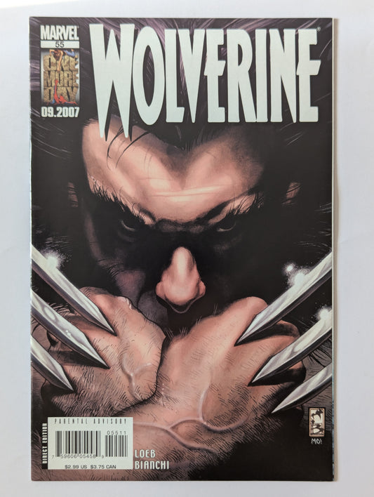 Wolverine #55 Marvel Comic Book