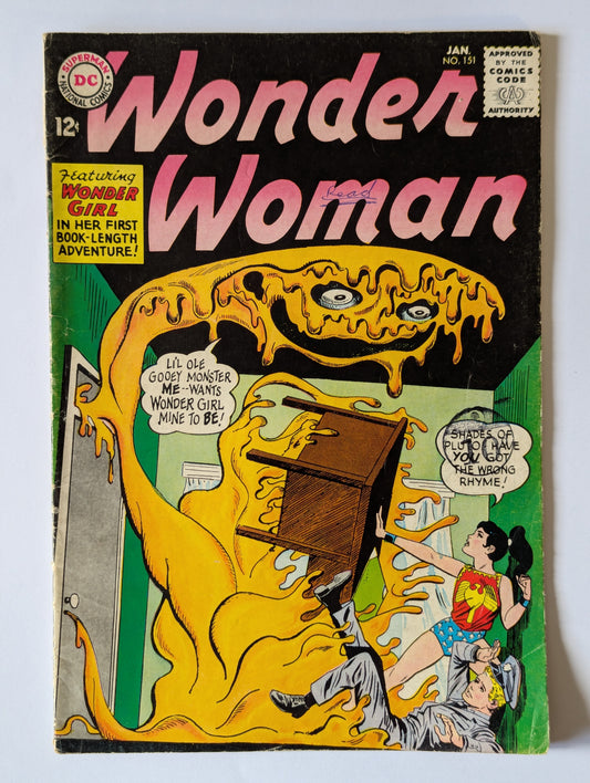 Wonder Woman #151 DC Comic Book