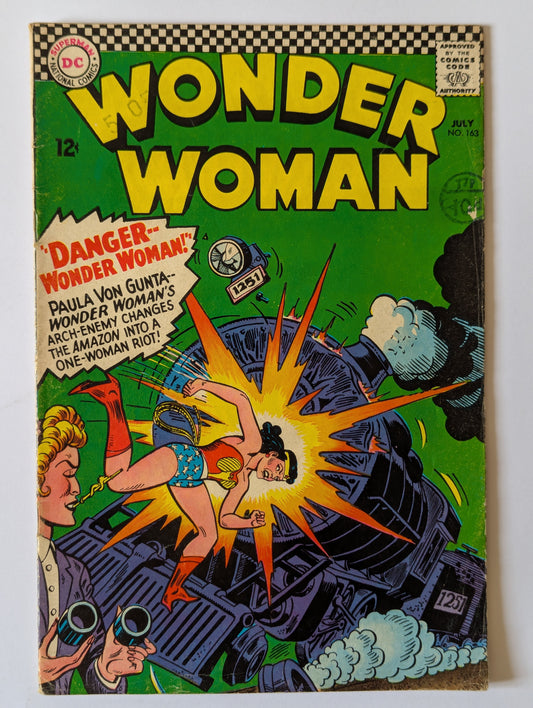 Wonder Woman #163 DC Comic Book