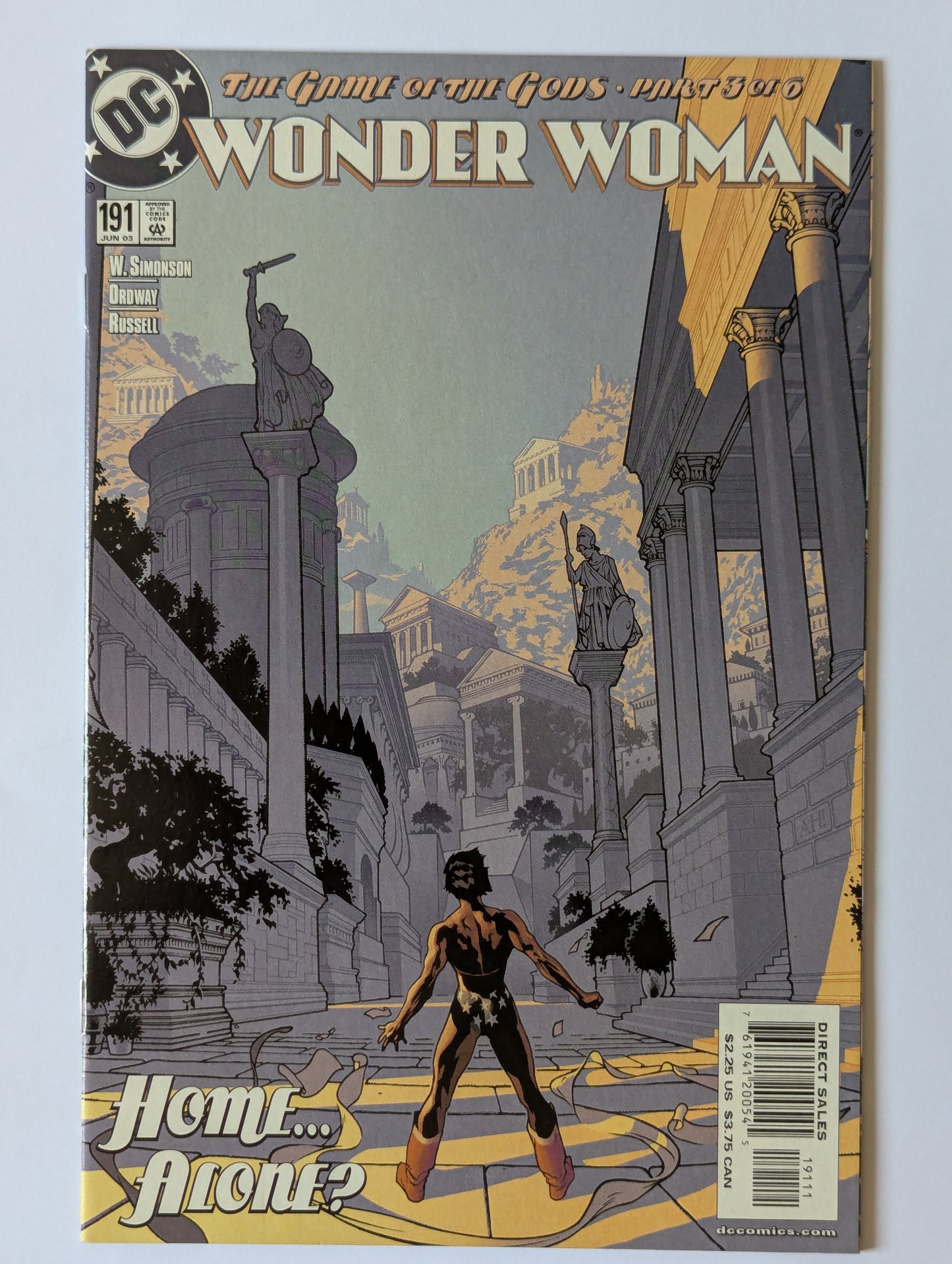 Wonder Woman #191 DC Comic Book
