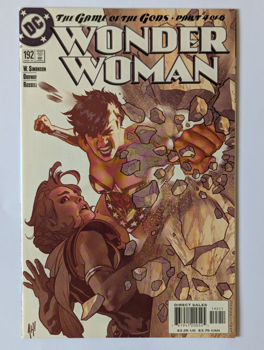 Wonder Woman #192 DC Comic Book