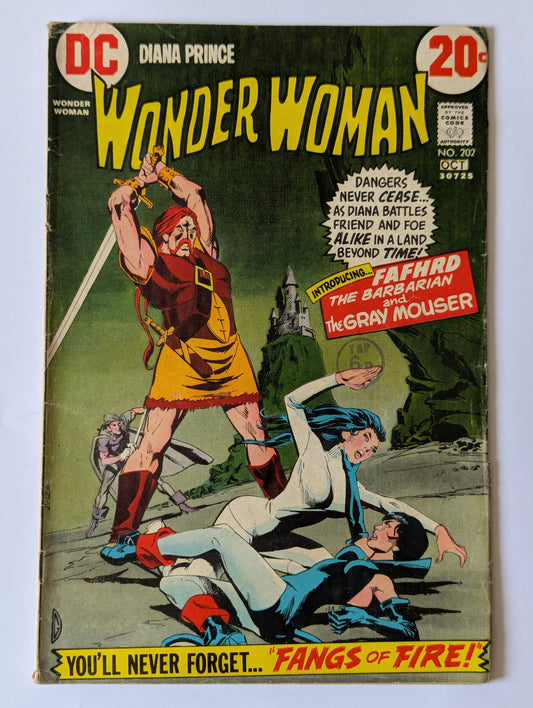 Wonder Woman #202 DC Comic Book