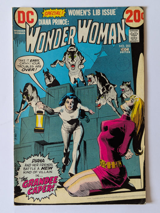 Wonder Woman #203 DC Comic Book