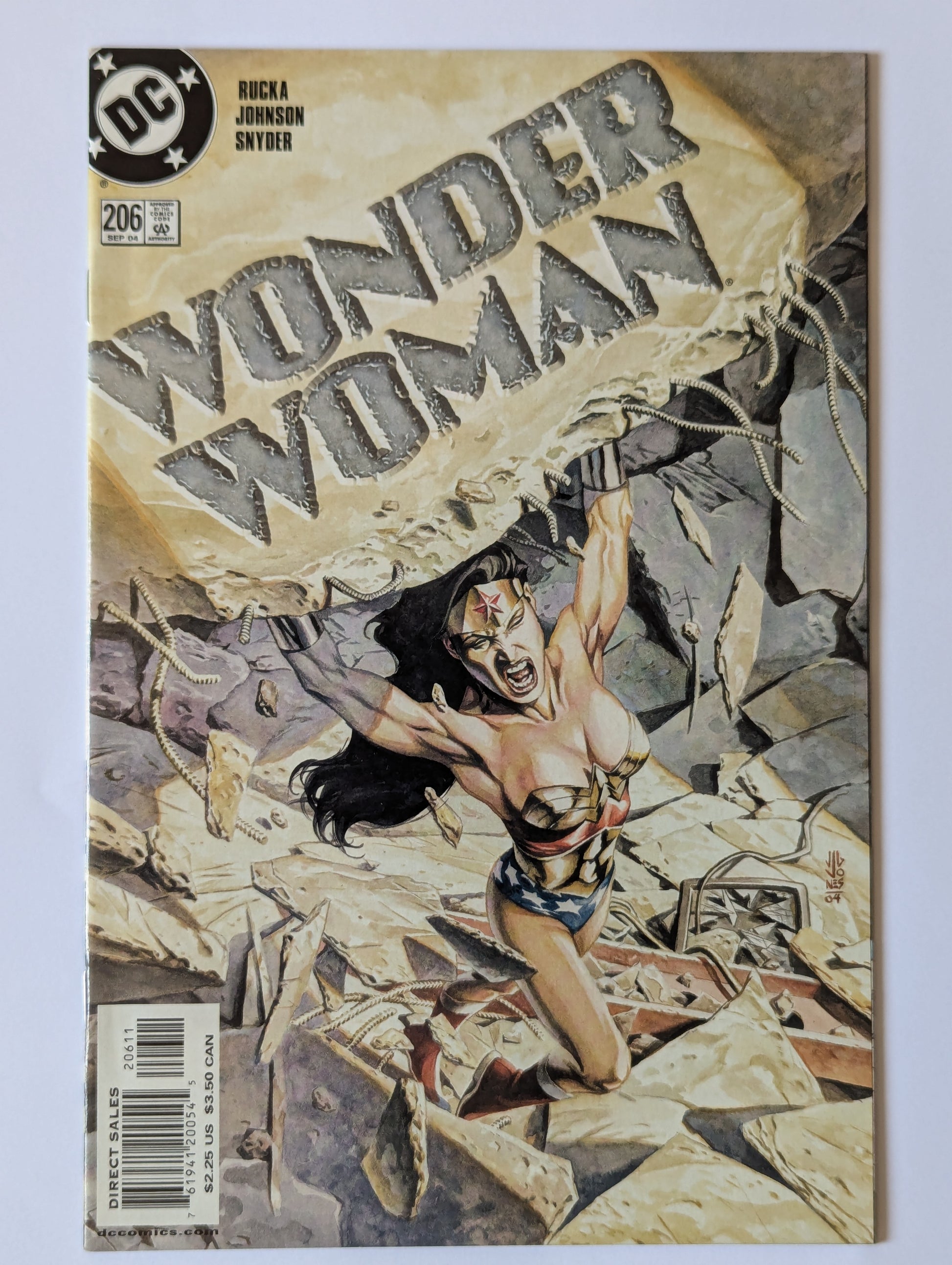 Wonder Woman #206 DC Comic Book