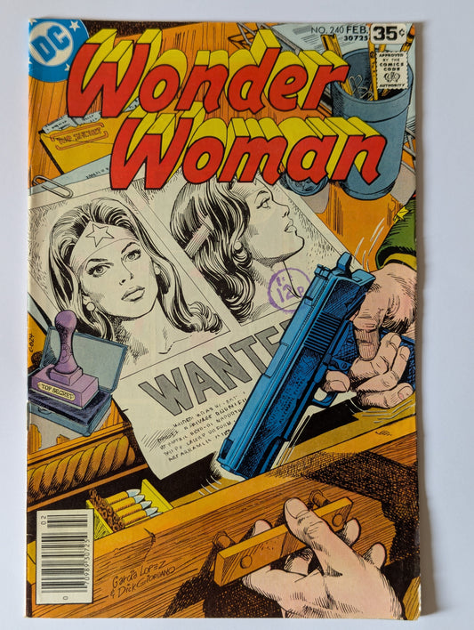 Wonder Woman #240 DC Comic Book