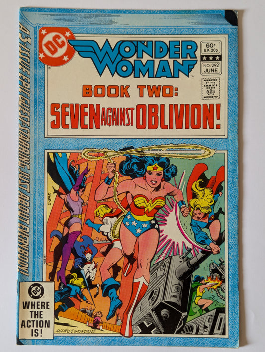 Wonder Woman #292 DC Comic Book