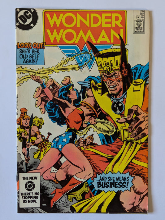 Wonder Woman #316 DC Comic Book