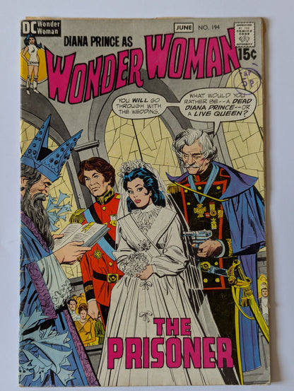 Wonder Woman #194 DC Comic Book