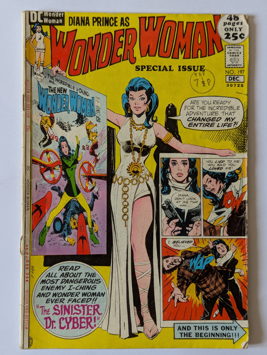 Wonder Woman #197 DC Comic Book