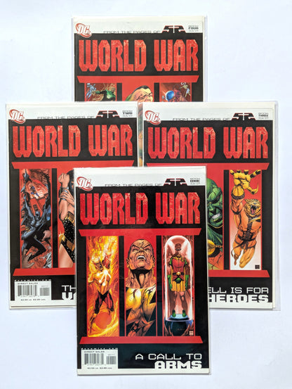 World War 3 #1-4 Complete DC Comic Book Limited Series Set