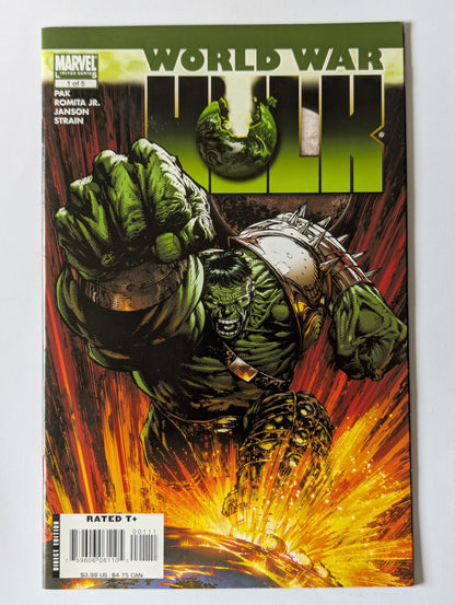 World War Hulk #1 Marvel Comic Book