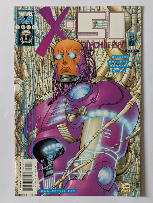 X-51 Machine Man #1 Marvel Comic Book