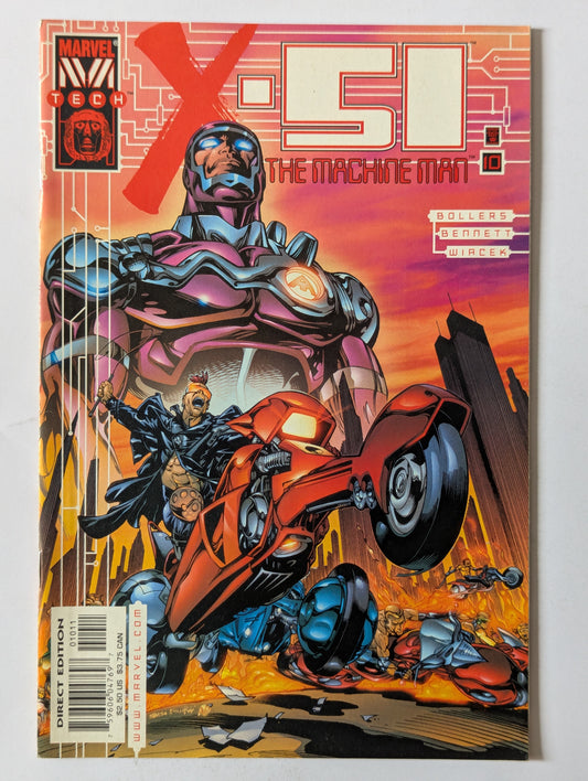 X-51 Machine Man #10 Marvel Comic Book