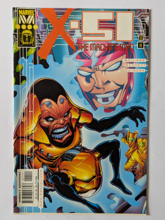 X-51 Machine Man #11 Marvel Comic Book
