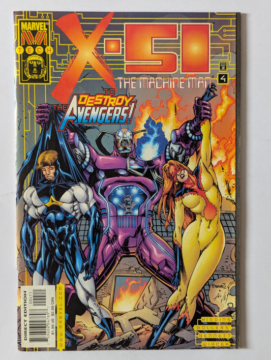 X-51 Machine Man #4 Marvel Comic Book