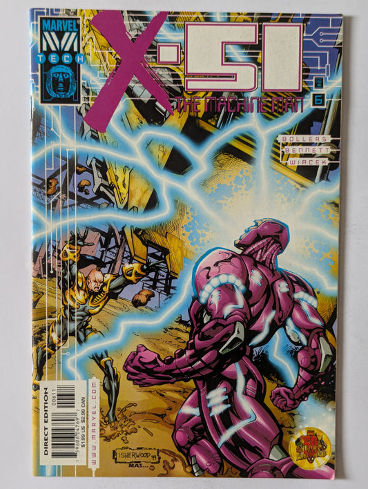 X-51 Machine Man #6 Marvel Comic Book