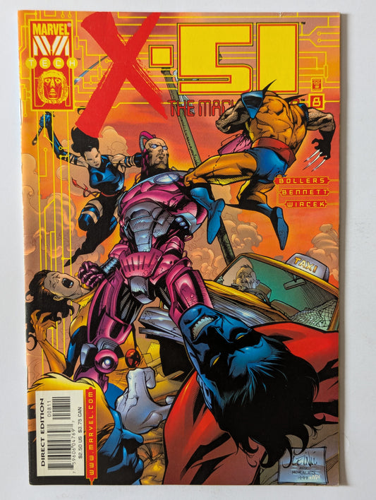 X-51 Machine Man #8 Marvel Comic Book