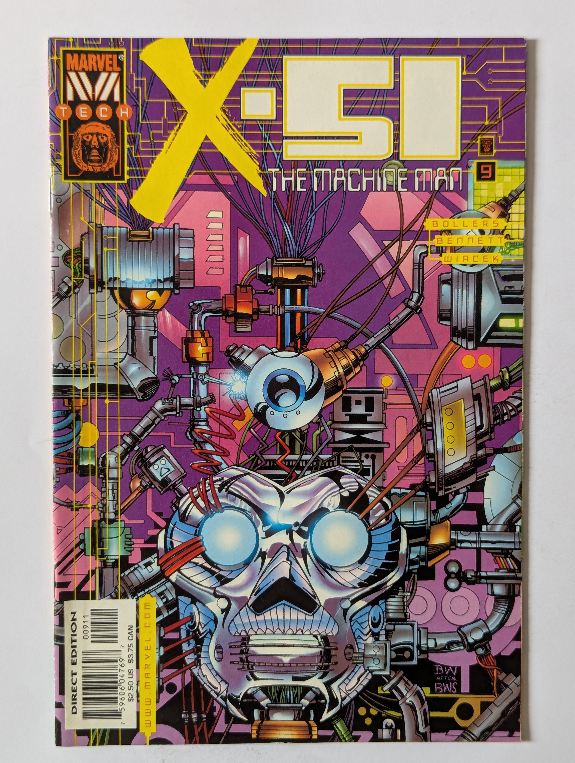 X-51 Machine Man #9 Marvel Comic Book