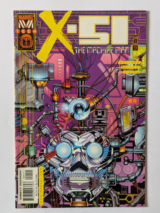 X-51 Machine Man #9 Marvel Comic Book