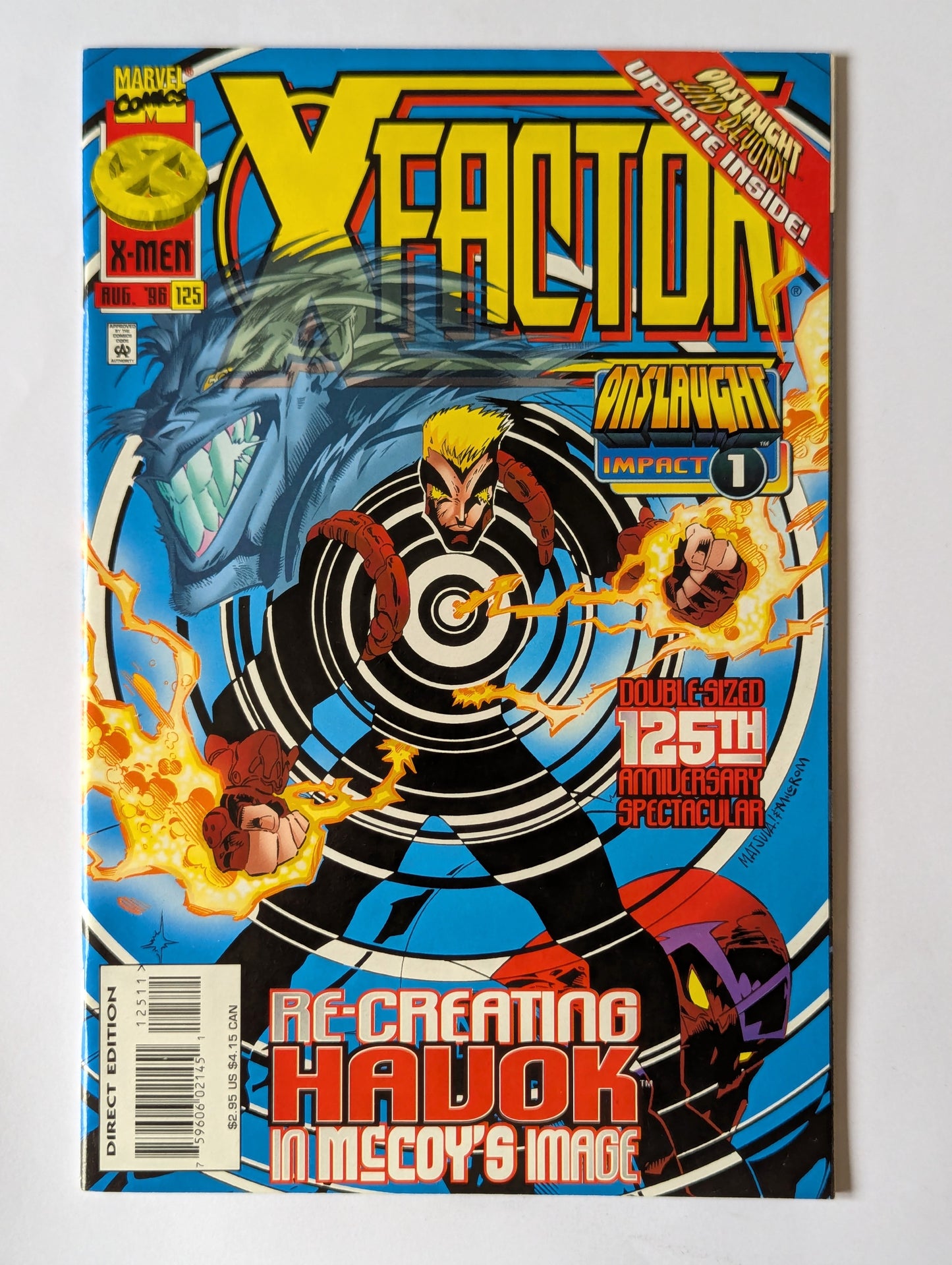 X-Factor #125 Marvel Comic Book