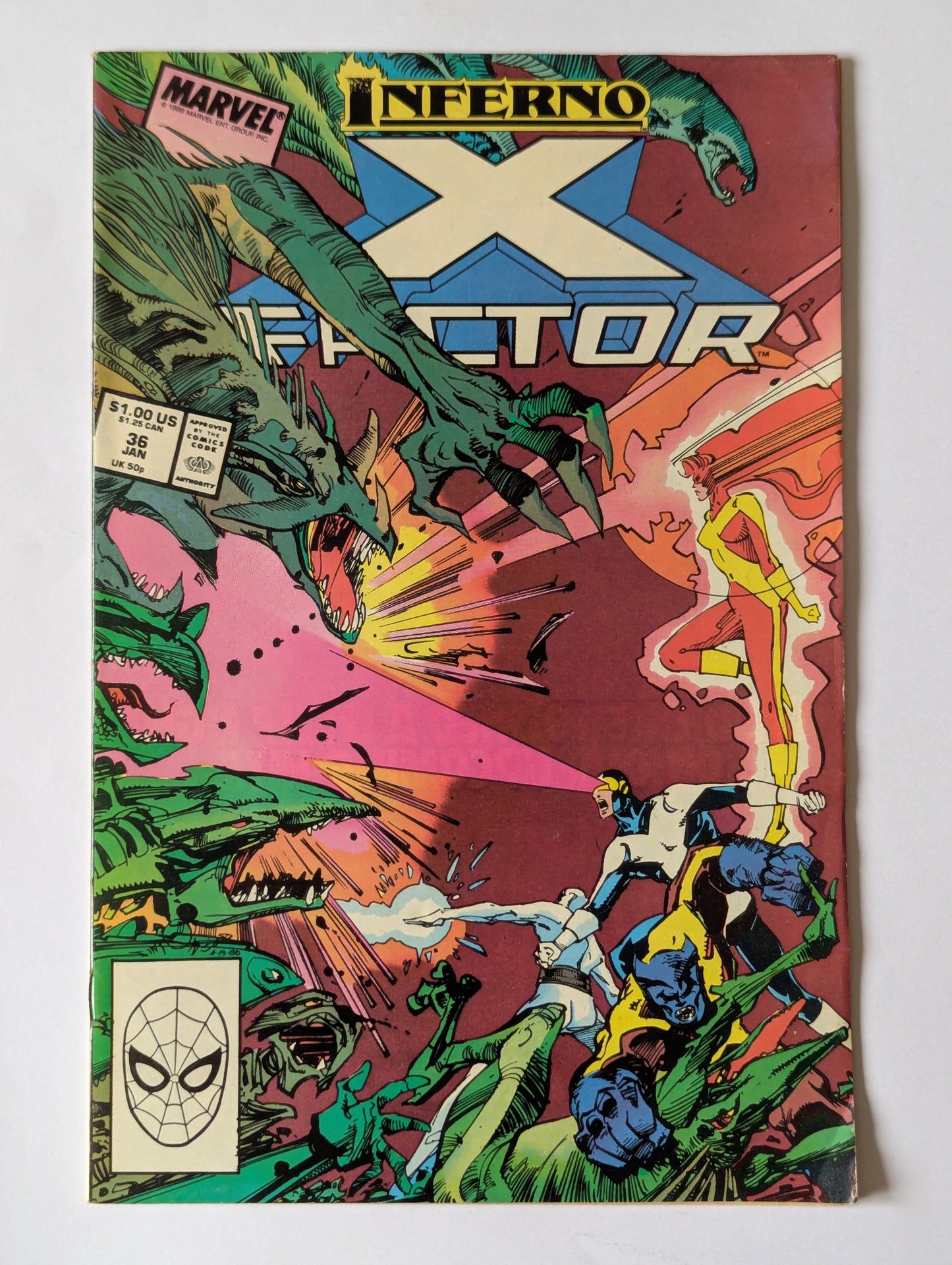 X-Factor #36 Marvel Comic Book