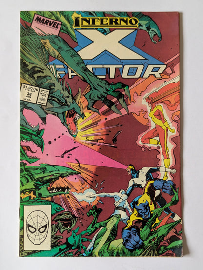 X-Factor #36 Marvel Comic Book