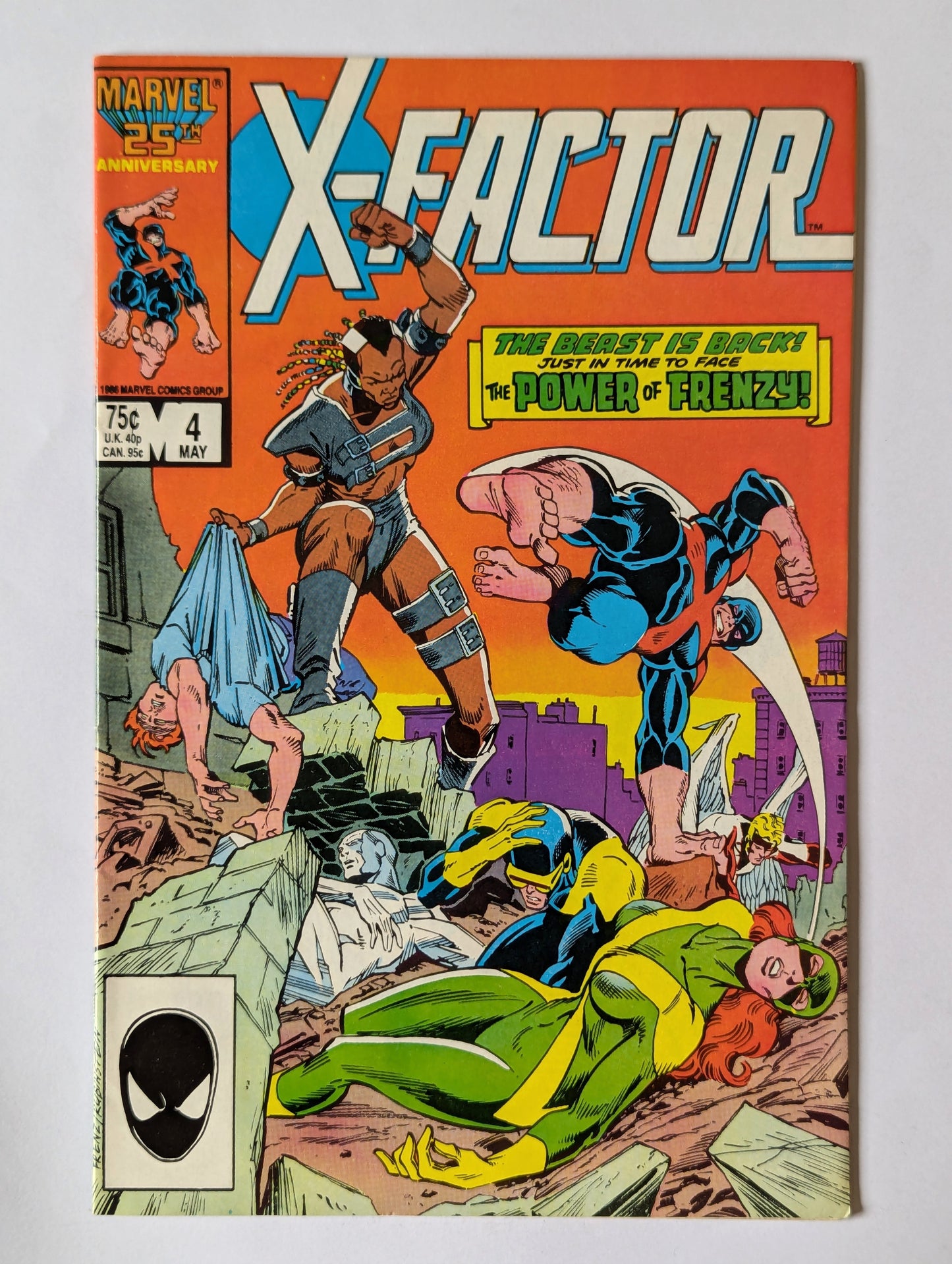 X-Factor #4 Marvel Comic Book