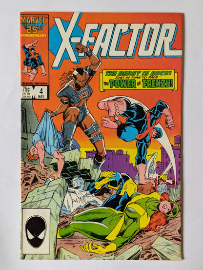 X-Factor #4 Marvel Comic Book