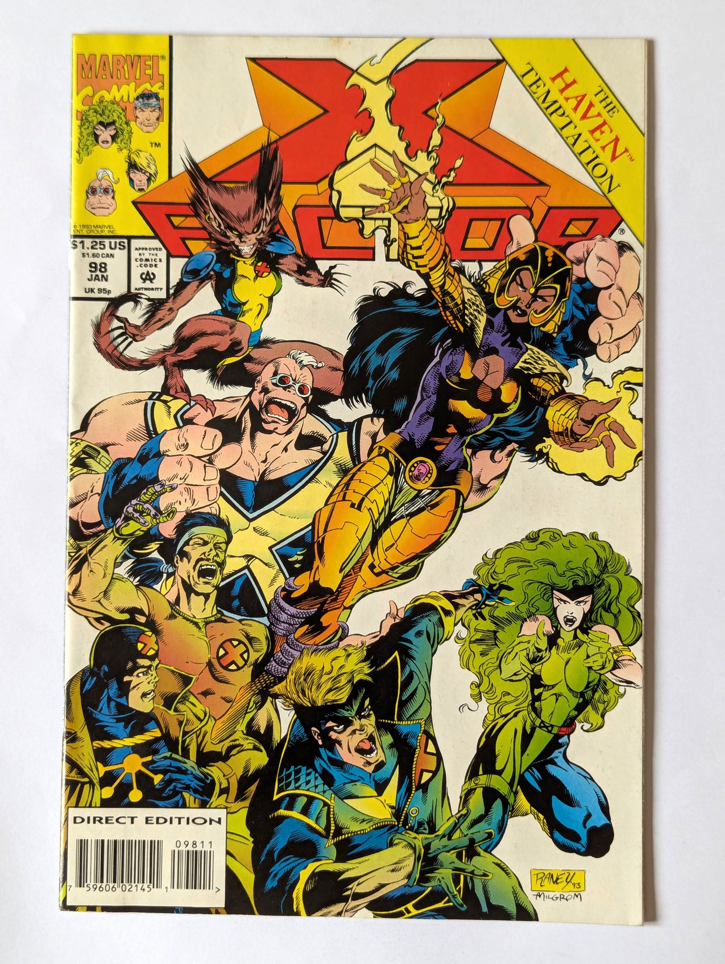X-Factor #98 Marvel Comic Book