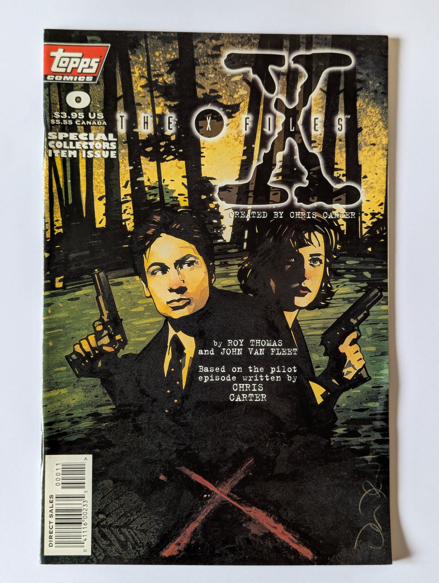 The X-Files #0 Topps Comic Book