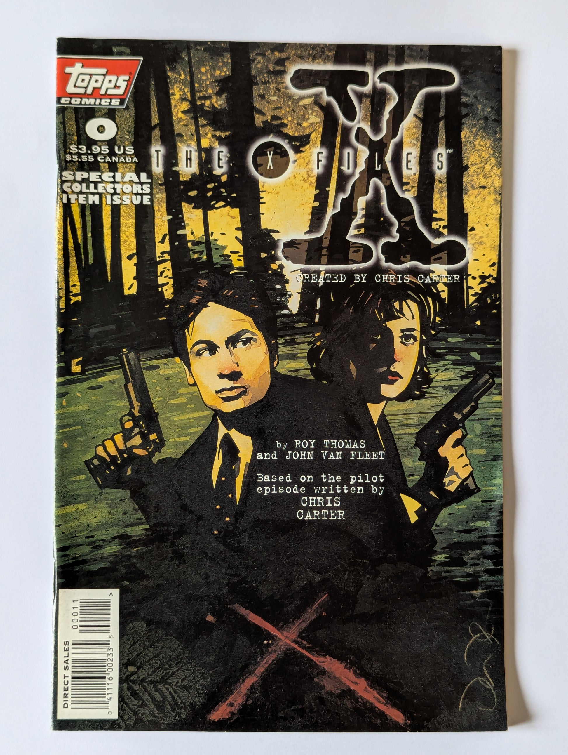 The X-Files #0 Topps Comic Book