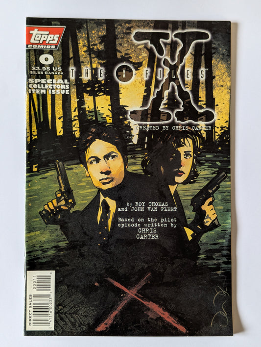 The X-Files #0 Topps Comic Book