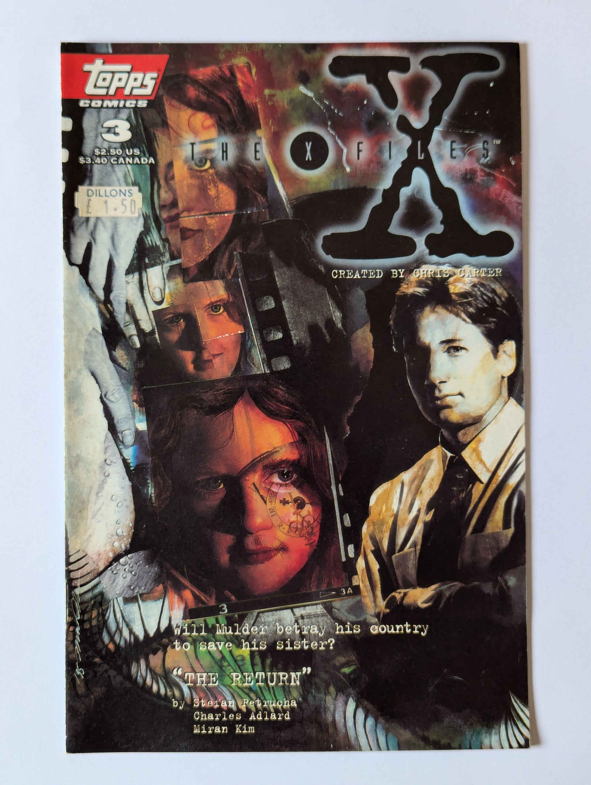 The X-Files #3 Topps Comic Book