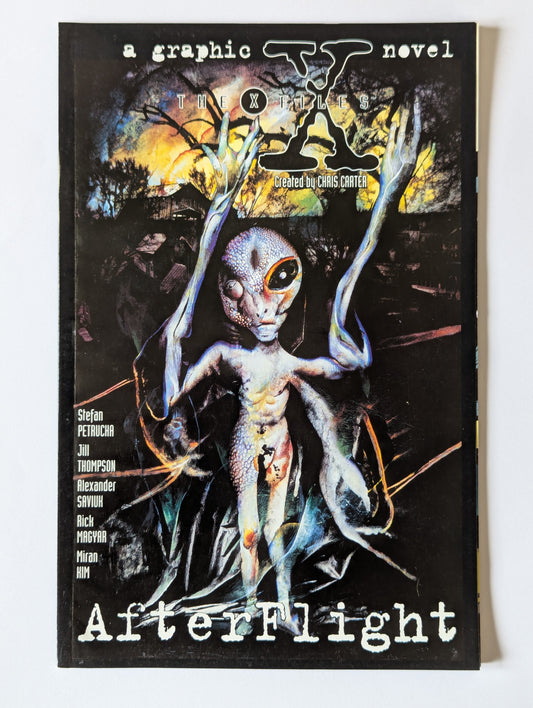 The X-Files AfterFlight Topps Comic Book