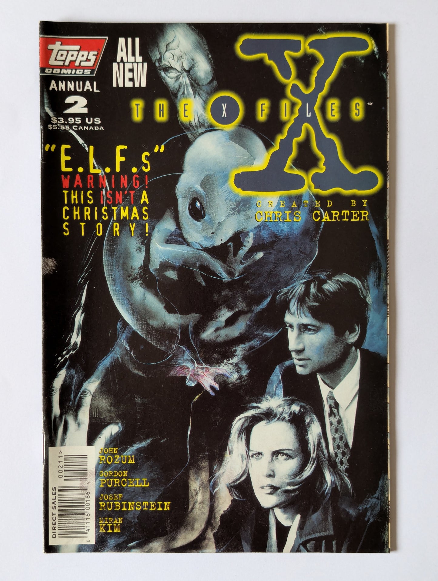 The X-Files Annual #2 Topps Comic Book