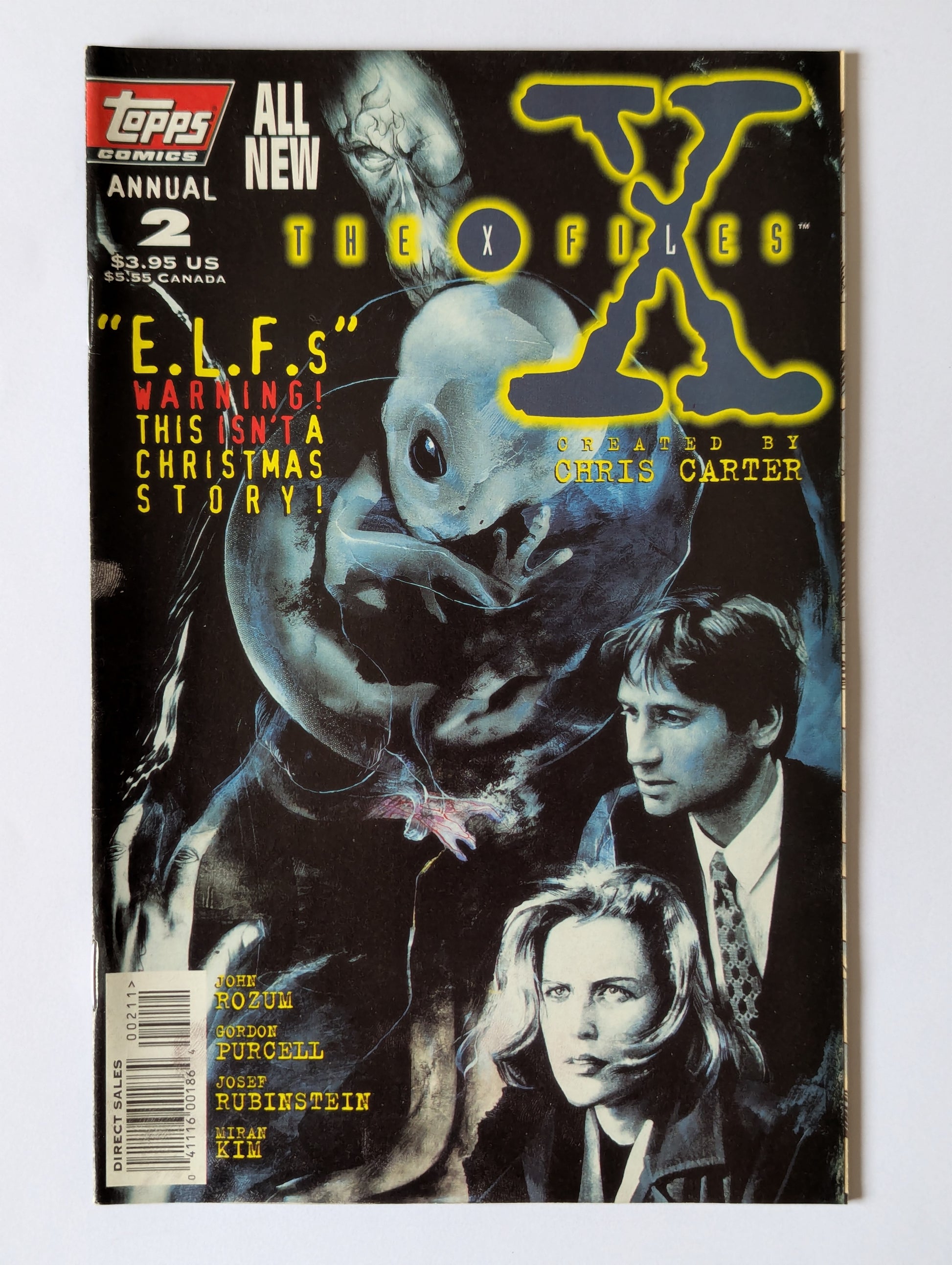 The X-Files Annual #2 Topps Comic Book
