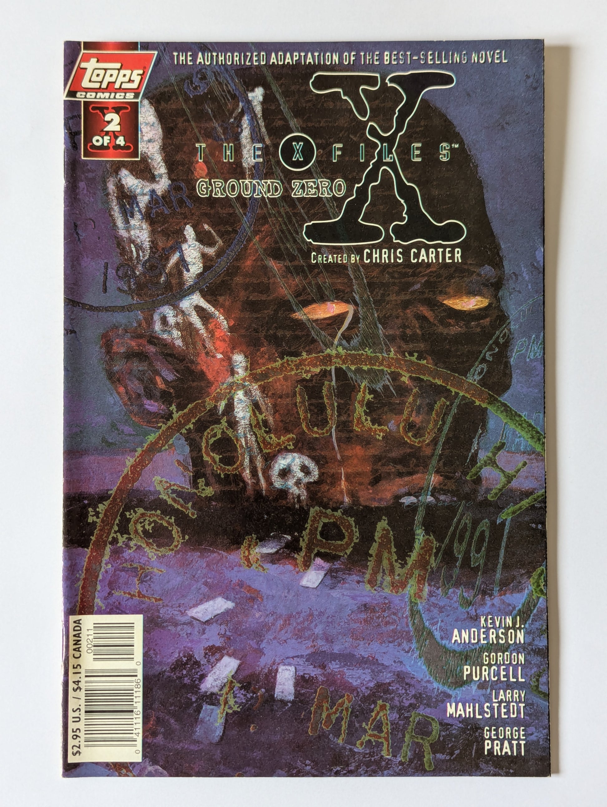 The X-Files Ground Zero #2 Topps Comic Book