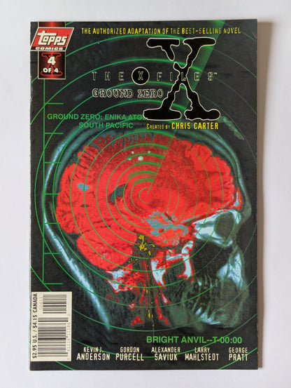 The X-Files Ground Zero #4 Topps Comic Book